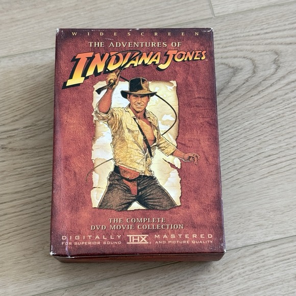 Other - Indiana Jones Complete DVD Movie Collection Widescreen 4 Disc Box Set 2003